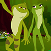 Princess and the Frog kissing game